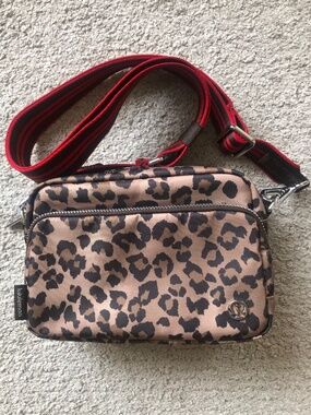 LULULEMON- Crossbody Leopard Bag. NWOT.